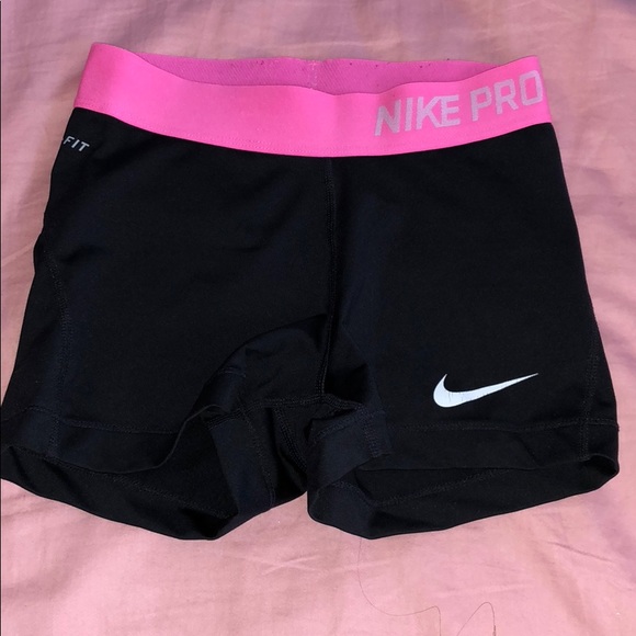 pink nike pros